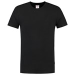 Tricorp T-shirt fitted - Casual - 101004 - zwart - maat 140