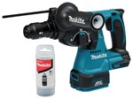 Makita DHR243Z  accu combihamer - SDS-Plus - 18V - excl. accu en lader - 2 boorkoppen - in doos 