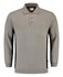 Tricorp polosweater Bi-Color - Workwear - 302001 - grijs/zwart - maat M