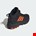 Adidas werkschoenen Gradix Mid S3S zwart/oranje - maat 46