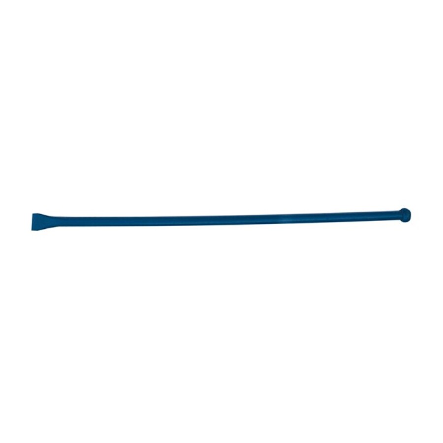 Gebr. Bodegraven stootijzer - plat/knop - 1500mm x Ø28mm - blauw gelakt