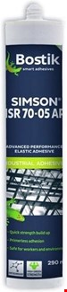 Bostik polymeer lijmkit - ISR 70-05 AP - verlijming & afdichting - wit - 290 ml