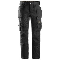 Snickers Workwear 6241 Stretch Werkbroek met holsterzakken zwart - maat 54