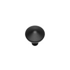 Intersteel meubelknop - met punt - ø 25 mm - mat zwart