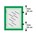 AXA raamsluiting 3308 - met drukknop en nok - draairichting 1-4 - linksdraaiend - alu. F2 - 3308-41-92/E 