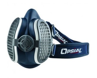 Opsial halfgelaatsmasker - Airpro - P3 - met ventiel - maat S/M 