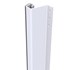 SecuStrip Plus buitendraaiend - terugligging 14-20mm - 2300mm wit - 1010.172.02