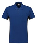 Tricorp Workwear 202002 Bi-color unisex poloshirt Koningsblauw Marine 3XL