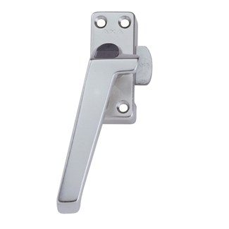 AXA raamsluiting 3308 - met drukknop en nok - draairichting 1-4 - linksdraaiend - alu. F1 - 3308-41-91/E