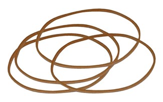 Standard Q832036 rubber elastieken 100x1.5 mm - 1330 stuks