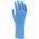 Showa 7585PF 100% nitril wegwerphandschoen (50x) blauw maat L