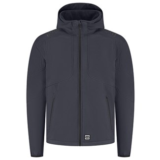 Tricorp Softshell Capuchon Luxe Redefined 406104 antraciet - maat 3XL