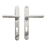 Dauby veiligheidsgarnituur kruk/kruk - Pure PH1920 + PH1920 - wit brons - profielcilinder 92 mm