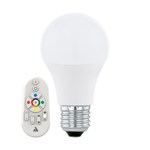 EGLO Connect lamp - E27 - A60 - 9W - met afstandbediening