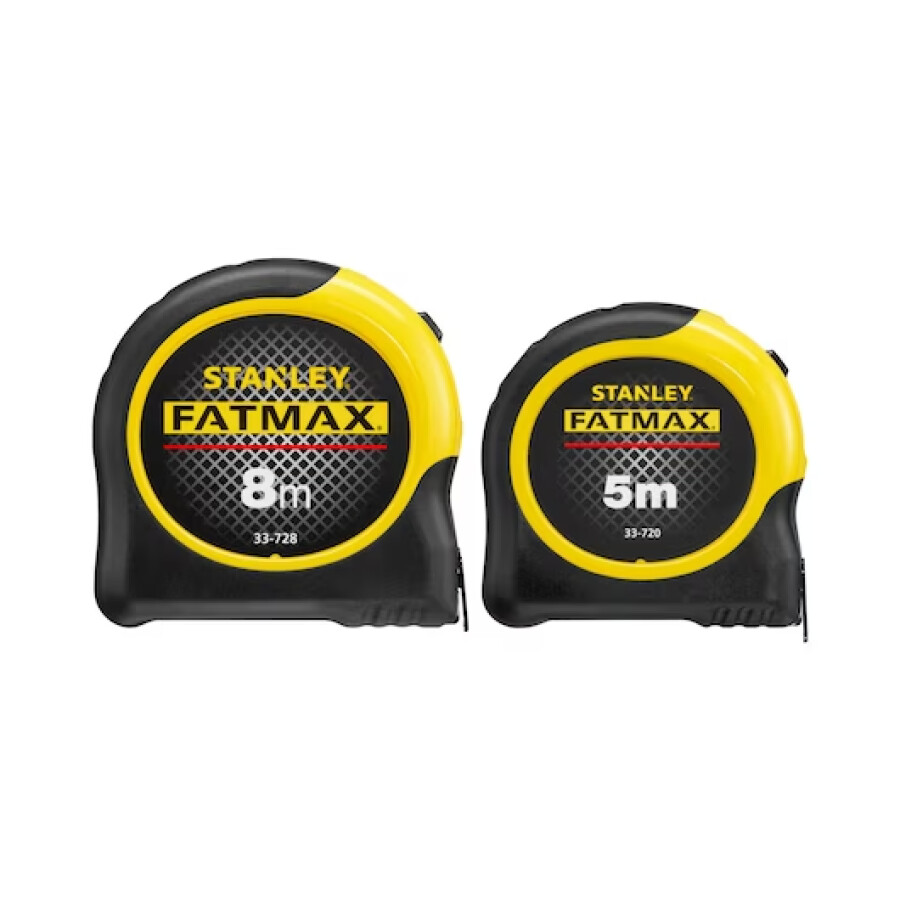 STANLEY FMHT31725-0 FATMAX BLADEARMOR DUOPACK rolbandmaten 8 m en 5 m