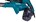 Makita combihamer 230V - HR2652J - SDS plus - 2.2J - 800W - met stofafzuigunit - in Mbox