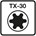 Dynaplus constructieschroef [100x] - VZ - platkop - TX-30 - 6.0x180/80mm