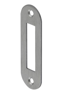 Nemef sluitplaten P1256 RVS en Verzinkt - afgerond