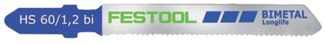 Festool decoupeerzaagbladen [5x] - HS60/1.2Bi/5 - 486556