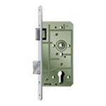KFV dag- en nachtslot - doornmaat 60 mm - PC72 mm - 65-PZW draairichting 2 =DIN Rs