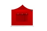 Grizzly zijwand RAAM - GO-WORK - 3 m - rood