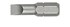 Ivana 56748 schroefbit [5x] - SL 5,5x1,0mm - 1/4" x 25mm  