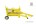 Orit klinkenknipper - IQ easy cutter - B330 mm - H10-120 mm - geel