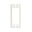 AXA onderlegplaat - wit kunststof - 9mm dik - 3305-90-95/E