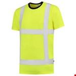 Tricorp t-shirt - RWS - birdseye - fluor yellow - maat 4XL
