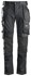 Snickers Workwear stretch werkbroek - met holsterzakken - 6241 - grijs/zwart - maat 54