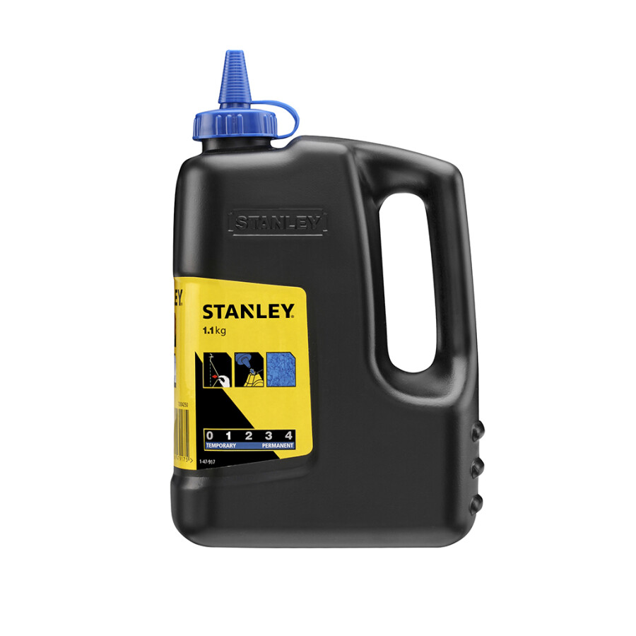 Stanley slaglijnpoeder - blauw - 1000 g - 1-47-917
