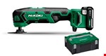 HiKOKI accu multitool - CV12DAWEZ - 12V - 2x2.5 Ah accu en lader - in HSC II