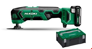 HiKOKI accu multitool - CV12DAWEZ - 12V - 2x2.5 Ah accu en lader - in HSC II