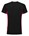 Tricorp T-Shirt Bicolor - 102004 - zwart/rood - maat XL