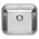 Reginox spoelbak - Colorado Comfort - vlak + onderbouw - 40 x 35 cm - R24195
