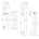 Dauby deurgreep - Pure PMAF-230 - wit brons - 230 mm