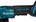 Makita haakse slijper - DGA505Z - 18 V - 125 mm - met veiligheidsschakelaar - excl. accu en lader - in doos