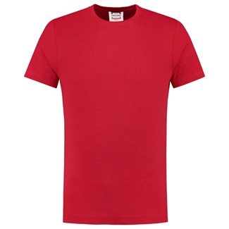 Tricorp T-shirt fitted - Casual - 101004 - rood - maat XL