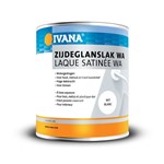 Ivana zijdeglanslak - watergedragen -  RAL 9010 - wit - 0,75 l - hout