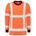 Tricorp 103002 T-Shirt RWS Birdseye lange mouw - Fluor Oranje - maat XL