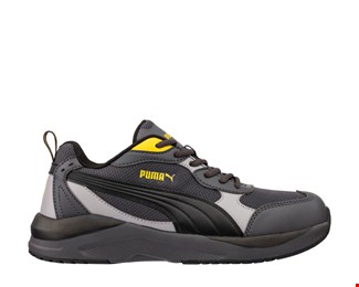 Puma werkschoenen Shift Grey/Yellow Low S1PS - maat 39
