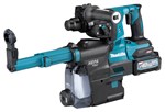 Makita accu combihamer - HR003GM202 - SDS-Plus - 40V Max - 2x4.0 Ah accu en lader - in Mbox met stofafzuigunit