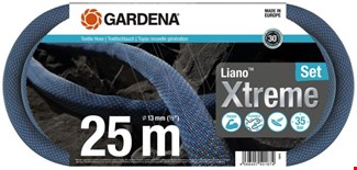 Gardena textielslang 18475 Liano™ Xtreme+ broes/slangstuk set 25m