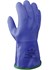 Showa handschoenen - 495 - maat L - blauw - katoen - ruw PVC-coat
