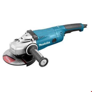 Makita haakse slijper 230V - GA7020RFK1 - 2200W - ∅180mm - met vastzetschakelaar en super binnenflens - in koffer