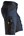 Snickers Workwear stretch korte broek - 6143 - donkerblauw/zwart - maat 56