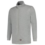 Tricorp 301017 sweatvest 60°C wasbaar grijs melange maat L