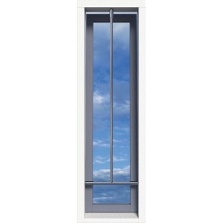 SecuBar T-cross RVS - 29x49 cm - twist in de dag 