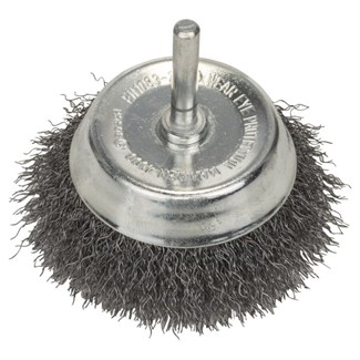 Bosch komborstel - gegolfde draad - Ø70/0.2mm - spanschacht