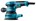 Makita excenter schuurmachine 230V - BO5041K - 300W - in koffer
